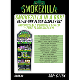 Curated Smokezilla Top Sellers Assorted Smoking Accessories Floor Display 88549