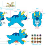 Lollipop Plush Pops Toy - 72 Pieces Per Pack 40352 KIPP BROTHERS