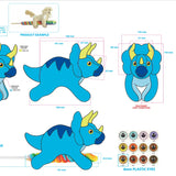 Lollipop Plush Pops Toy - 72 Pieces Per Pack 40352 KIPP BROTHERS
