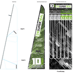 10FT Basic Sync and Charge Cable Assortment - 24 Pieces Per Retail Ready Display Kit 88621 GADGET GEAR