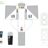 Mini Car Trash Can Accessory - 2 Pieces Per Retail Ready Display 41827