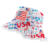 USA Bucket & Boonie Patriotic Hat Assortment Floor Display- 18 Pieces Per Retail Ready Display 88536