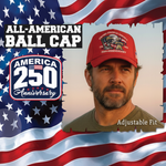 All-American Ball Cap 1x1 Square