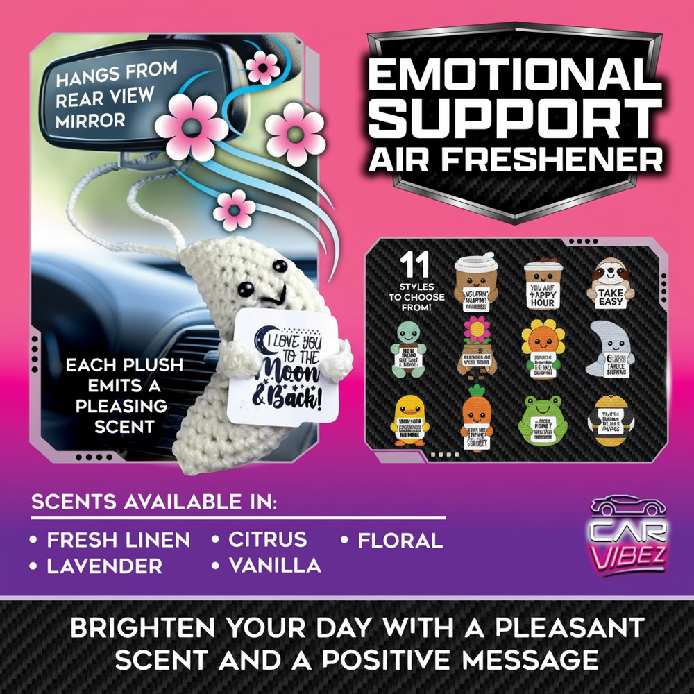 Emotional Support Air Freshener Infographic