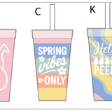 Easter Silicone 22oz Super Cups - 12 Pieces Per Retail Ready Display 41801 ROUGHNECK