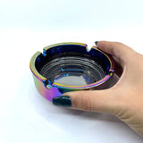 Round Glass Ashtray- 6 Pieces Per Retail Ready Display 22787