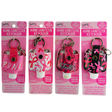 Breast Cancer Awareness Pink Hand Sanitizer Key Chain - 12 Pieces Per Retail Ready Display 20369
