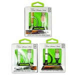 Charging Cable Elite Multi-Head USB to Micro USB / Lightning 3FT - 3 Pieces Per Pack 21100 GADGET GEAR