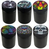 Smell Proof Glass Storage Container - 6 Pieces Per Retail Ready Display 21722 SMOKEZILLA