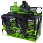 Phone Stand with Suction Cup Mount - 4 Pieces Per Retail Ready Display 21775 GADGET GEAR