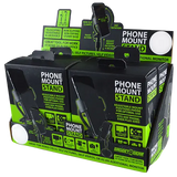 Phone Stand with Suction Cup Mount - 4 Pieces Per Retail Ready Display 21775 GADGET GEAR