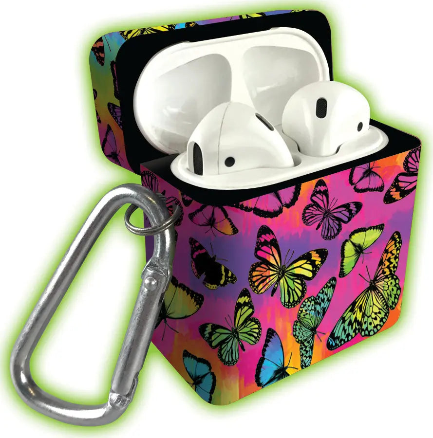 Earbud Case with Carabiner Clip - 9 Pieces Per Retail Ready Display 21785 GADGET GEAR