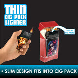 Cigarette Pack Thin Lighter - 16 Pieces Per Retail Ready Display 21806 NOVELTY INC