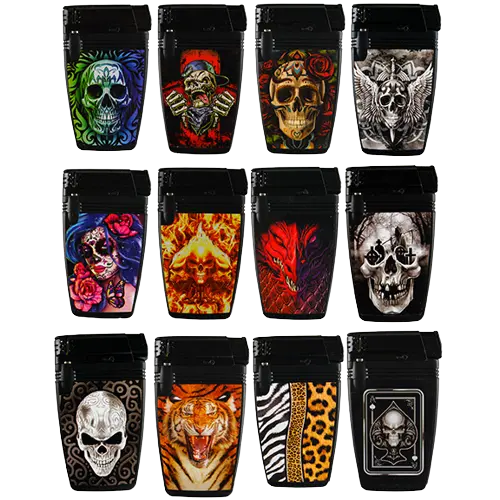 Cigarette Pack Thin Lighter - 16 Pieces Per Retail Ready Display 21806 NOVELTY INC