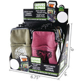 Canvas Cigarette Pouch- 8 Pieces Per Retail Ready Display 21898