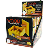 Large Wood Locking Storage Box - 3 Pieces Per Retail Ready Display 21910