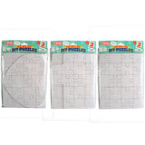 Diy Blank Puzzle 2 Pack Set - 12 Pieces Per Retail Ready Display 22039