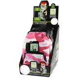 Canvas Cigarette Pouch with Camo Design - 6 Pieces Per Retail Ready Display 22117 SMOKEZILLA