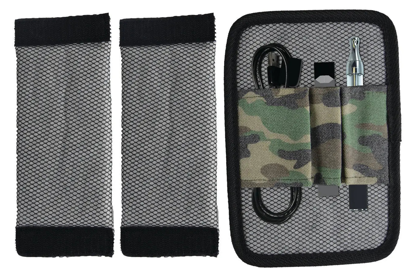 Smell Proof Canvas Lock Bag with Tool Organizer - 4 Pieces Per Retail Ready Display 22152 SMOKEZILLA