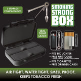 Smoking Strong Box with Tools- 8 Pieces Per Retail Ready Display 22275
