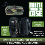 Smell Proof Small Tobacco Bag with Zipper - 6 Pieces Per Retail Ready Display 22279 SMOKEZILLA