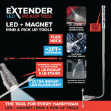 LED Flashlight Extender Tool with Magnetic Stand - 6 Pieces Per Retail Ready Display 22284 NOVELTY INC