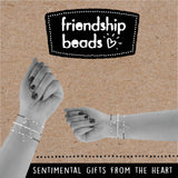 Glass Bead Friendship Bracelet - 12 Pieces Per Retail Ready Display 22303