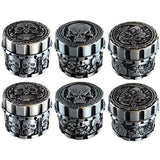 Metal 4 Piece Mystic Grinder- 6 Pieces Per Retail Ready Display 22349