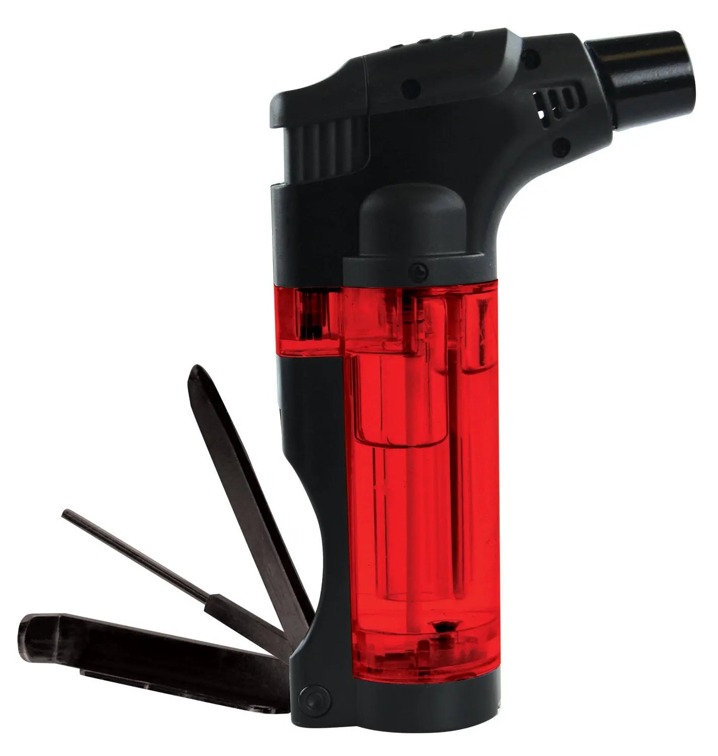 Torch Lighter XXL with Cigar Tools - 12 Pieces Per Retail Ready Display 22384 SMOKEZILLA