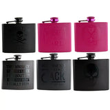 5 oz Stainless-Steel Flask - 6 Per Retail Ready Display 22425 ROUGHNECK