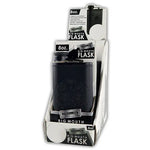 Stainless-Steel Big Mouth Flask - 4 Per Retail Ready Display 2426 ROUGHNECK