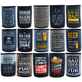 Neoprene Can & Bottle Cooler Coozie- 12 Pieces Per Retail Ready Display 22439