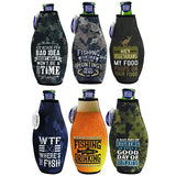 Neoprene 16 Oz Bottle Suit Cooler - 6 Pieces Per Retail Ready Display 22465 POLAR GEAR