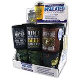Neoprene Can and Bottle Cooler - 12 Pieces Per Retail Ready Display 22468 POLAR GEAR