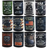 Neoprene Can and Bottle Cooler Coozie - 12 Pieces Per Retail Ready Display 22473