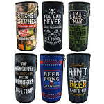 Neoprene 24 Oz Can and Bottle Cooler - 6 Pieces Per Retail Ready Display 22477 POLAR GEAR