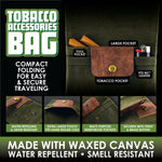 Tobacco Accessories Bag Advertisement