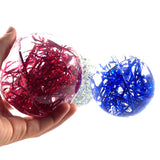 Light Up Glitter Ball Toy - 12 Pieces Per Display 22551