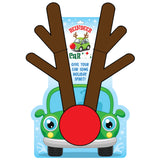 Christmas Plush Reindeer Car Kit- 12Pieces Per Pack 22595