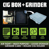 Metal Cigarette Box with Tools - 6 Pieces Per Retail Ready Display 22649 SMOKEZILLA