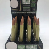 Metal Bullet Cigarette Saver Key Chain- 12 Pieces Per Retail Ready Display 2664