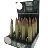 Metal Bullet Cigarette Saver Key Chain- 12 Pieces Per Retail Ready Display 2664