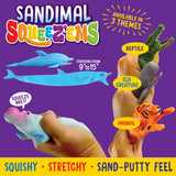 Squish and Squeeze Sand Animal Toy - 12 Pieces Per Retail Ready Display 22791