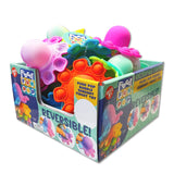 Fidget Pop Reversible Octopus Toy - 24 Pieces Per Retail Ready Display 22807 KIPP BROTHERS
