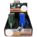 LED Flashlight with Carabiner - 6 Pieces Per Retail Ready Display  22816 ROUGHNECK