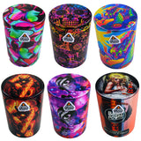 Full Print Butt Bucket Ashtray with LED Light - 6 Pieces Per Retail Ready Display 22843