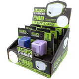 AC Wall Charger with USB Port 1 Amp - 6 Pieces Per Retail Ready Display 22853 GADGET GEAR