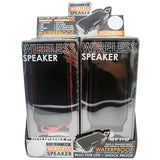 Wireless Waterproof Speaker with FM Radio- 4 Pieces Per Retail Ready Display 22874