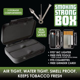 Smoking Strong Box with Tools - 8 Pieces Per Retail Ready Display 22924 SMOKEZILLA
