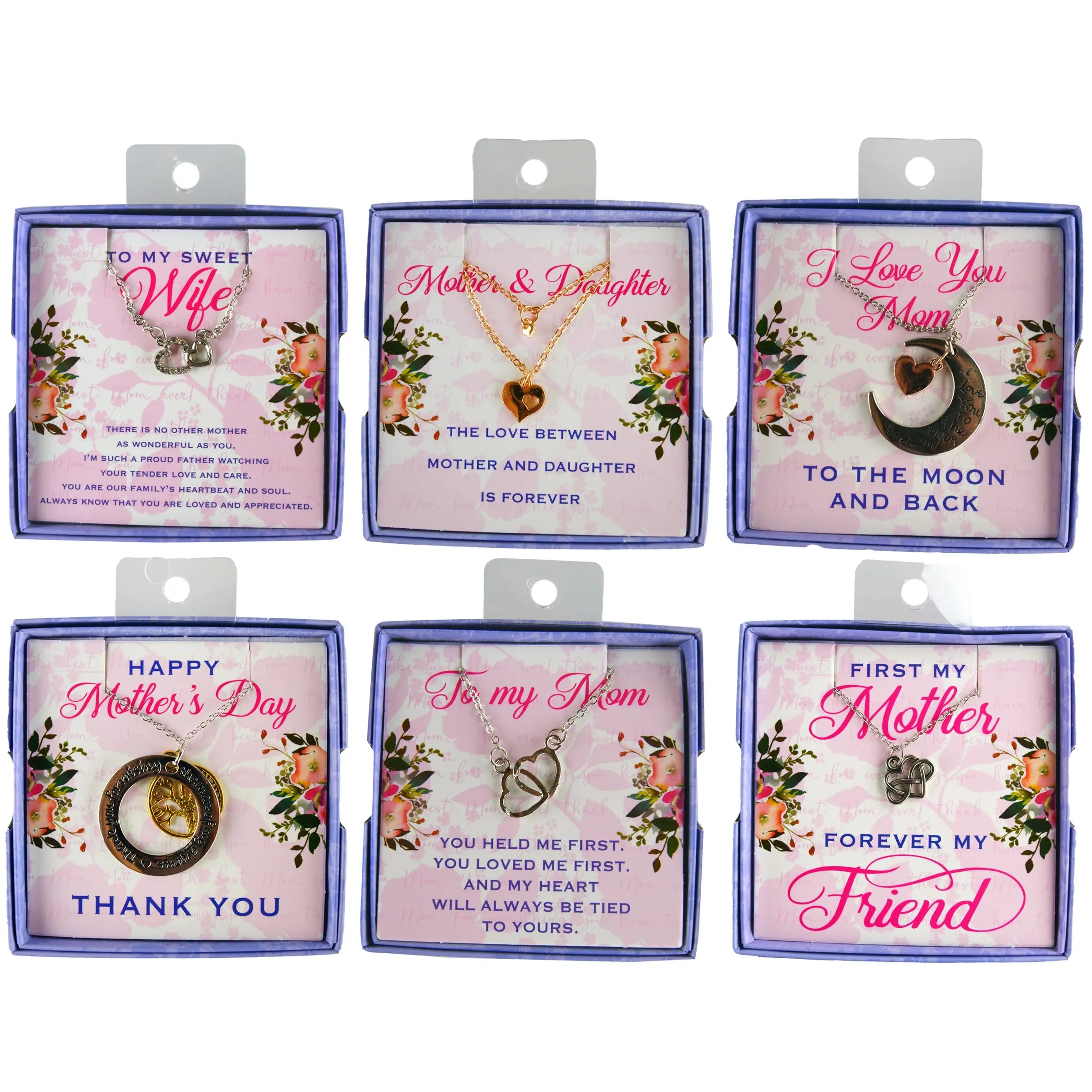 Mother's Day Celebrate Mom Assortment Floor Display - 80 Pieces Per Retail Ready Display 88369 NOVELTY INC